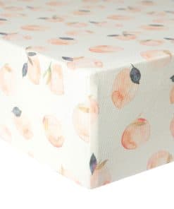 Copper Pearl Juego de Sábanas de Cuna Premium de Punto para