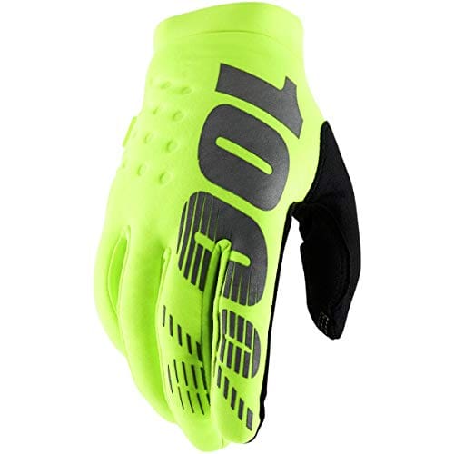 Guantes de Motocross y Bicicleta de Montaña -Amarillo Fluore