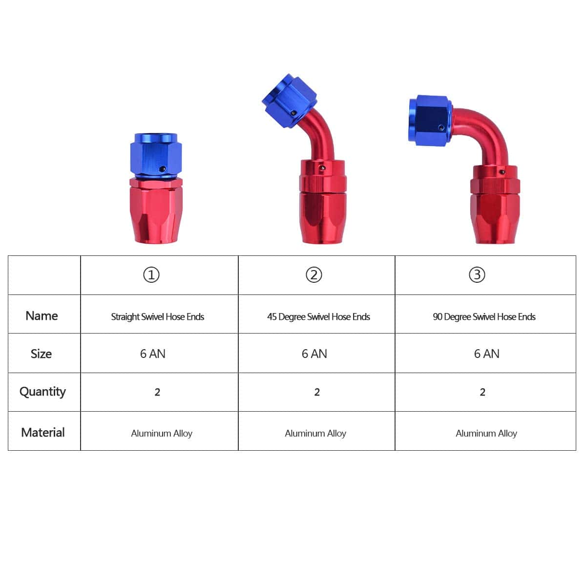 Manguera de Combustible Trenzada de Acero Inoxidable 6AN de - Imagen 5