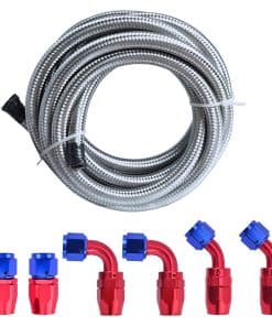 Manguera de Combustible Trenzada de Acero Inoxidable 6AN de