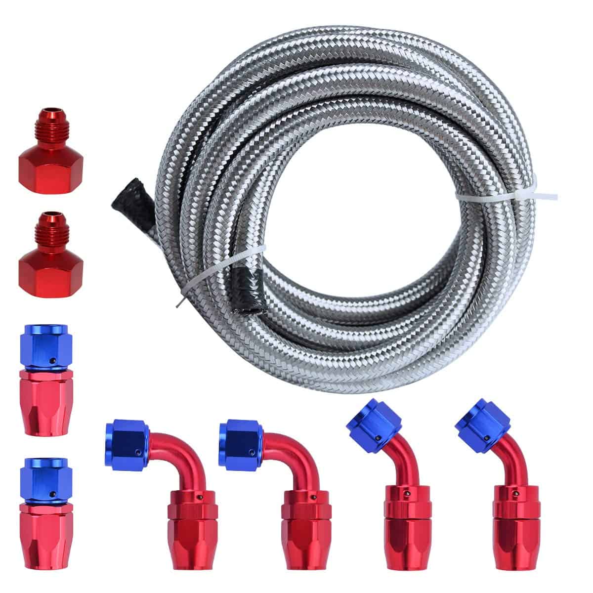 Manguera de Combustible Trenzada de Acero Inoxidable de 12