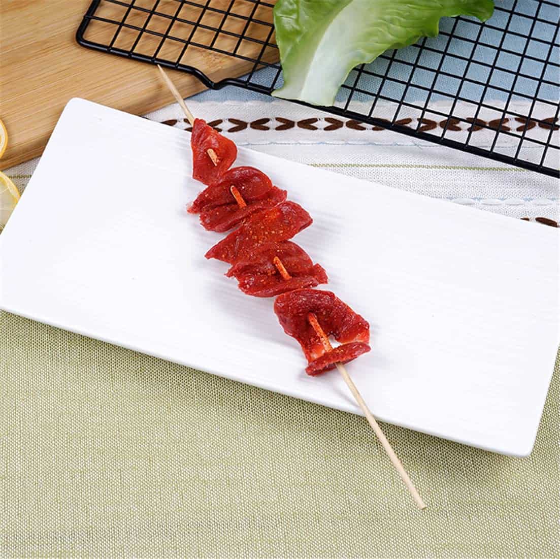 Set de 7 Brochetas Artificiales Realistas para Parrilla - Imagen 4