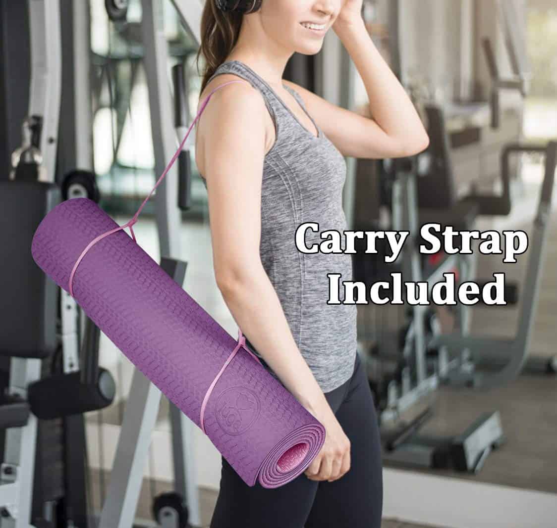 Tapete de Yoga IUGA Antideslizante Sin Rasgaduras Ecológico - Imagen 6