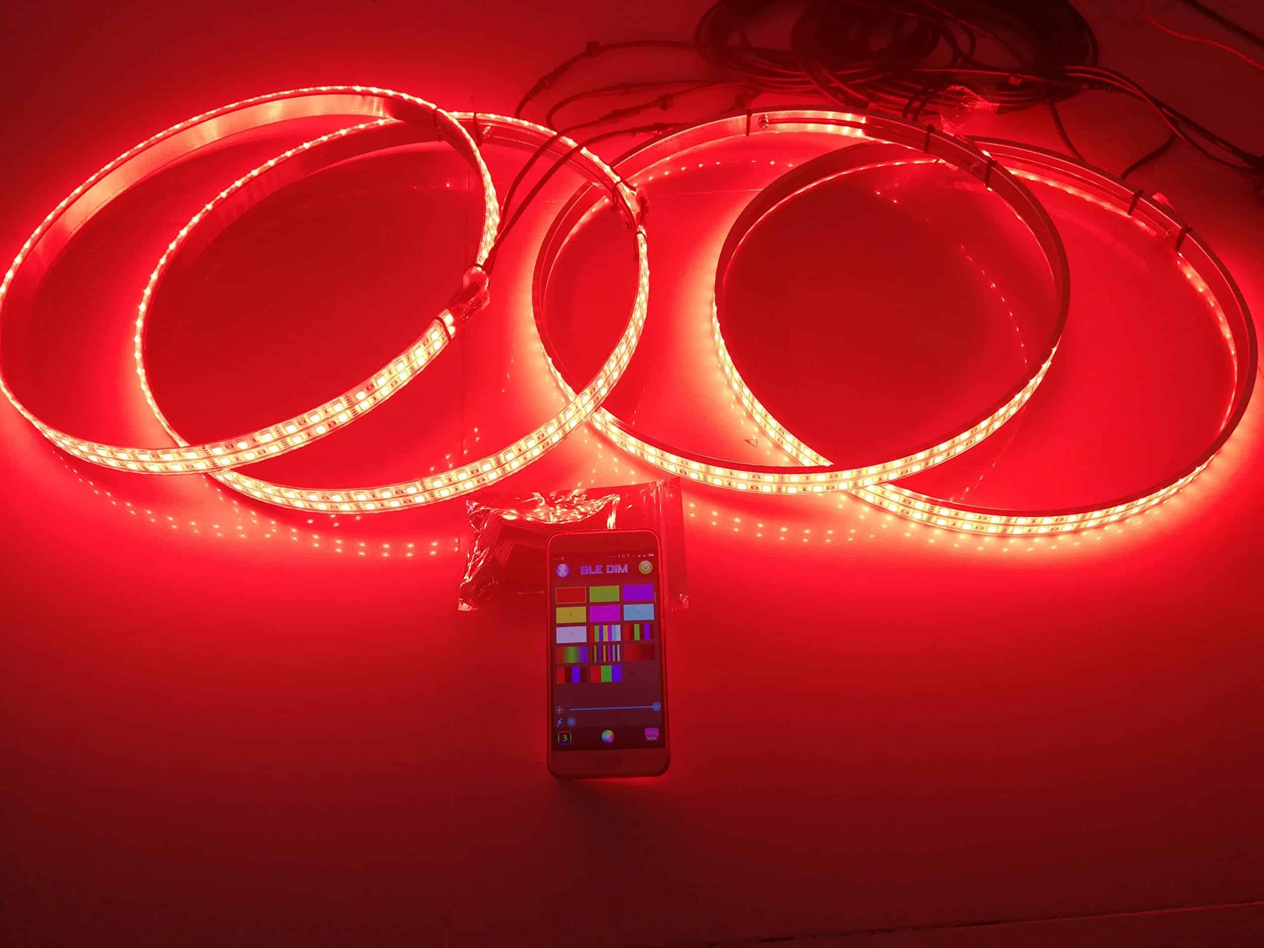 (KIT DE 8 PCS) Sando Tech RGB Multicolores Shift 4PCS - Imagen 7