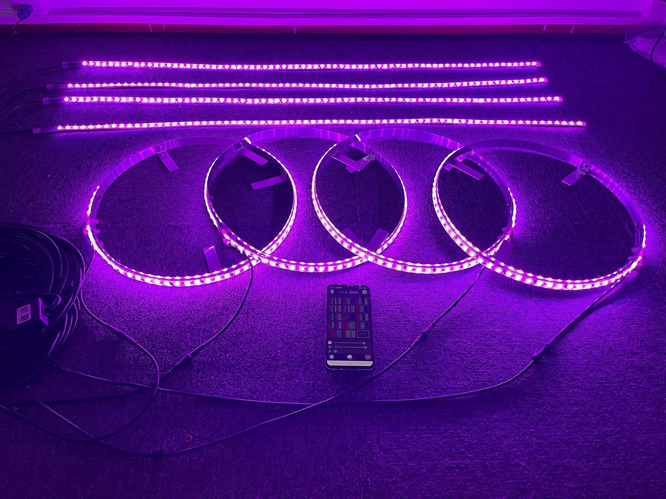 (KIT DE 8 PCS) Sando Tech RGB Multicolores Shift 4PCS - Imagen 3