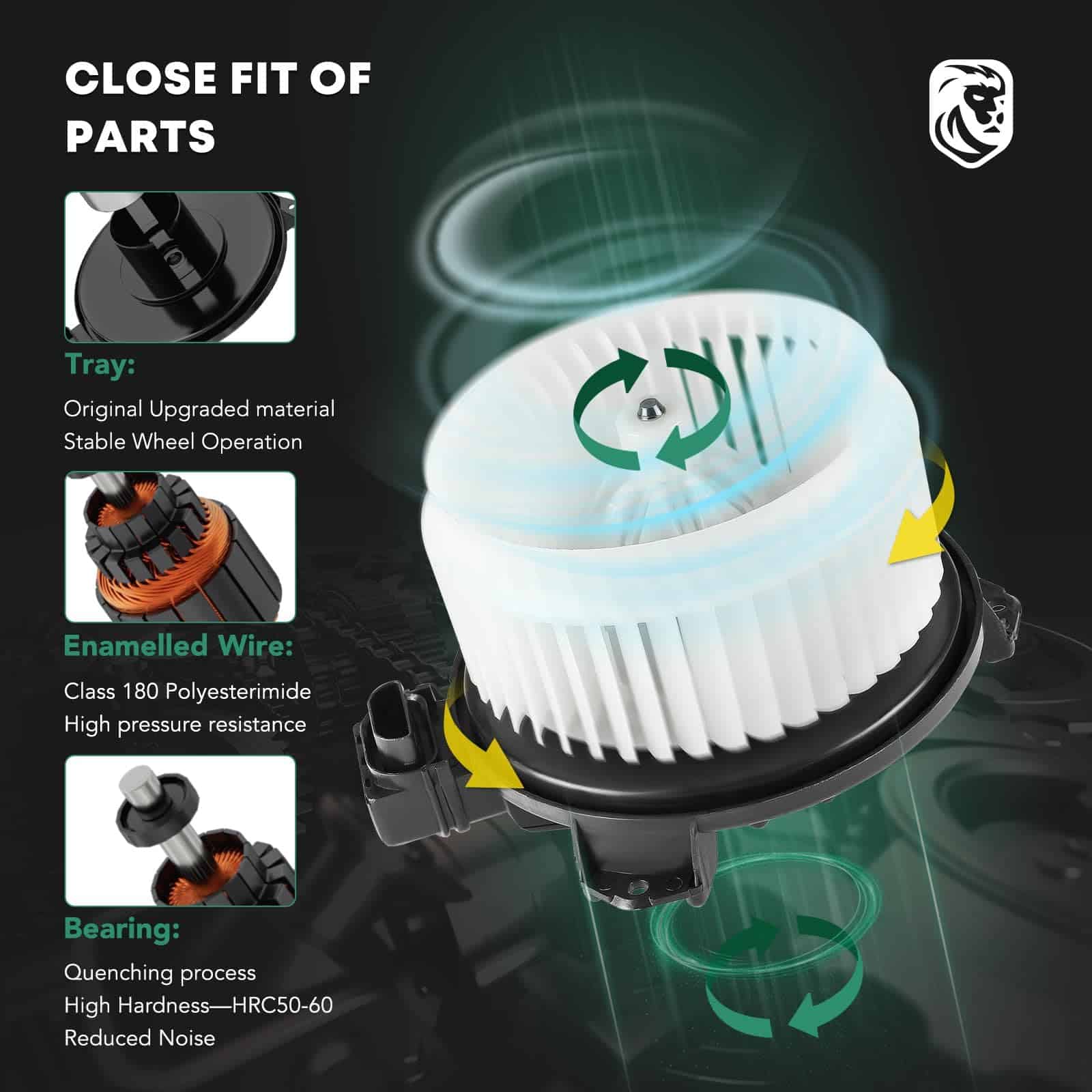 Ensamblaje del Motor Soplador de HVAC para Toyota Yaris - Imagen 6