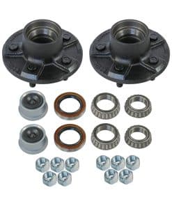 Kit de cubo de buje de remolque JDMSPEED 5 en 4.5" para eje