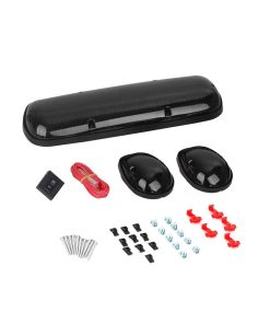 NPAUTO 3pcs Luces de Marcador de Cabina Ahumadas Blancas 30