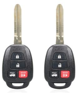 2 Llaves de Repuesto para Control Remoto de Entrada Sin