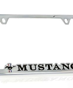 Porta Placa de Matrícula de Metal Zincado Cromado