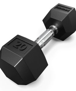 Pesa Rusa Hexagonal con Mango Cromado de 20 LB de Synergee.