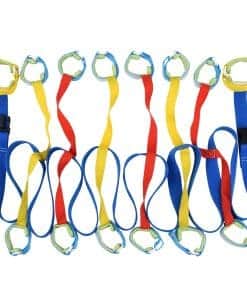 Cuerda de Seguridad para Niños con 12 Asas Coloridas y 2