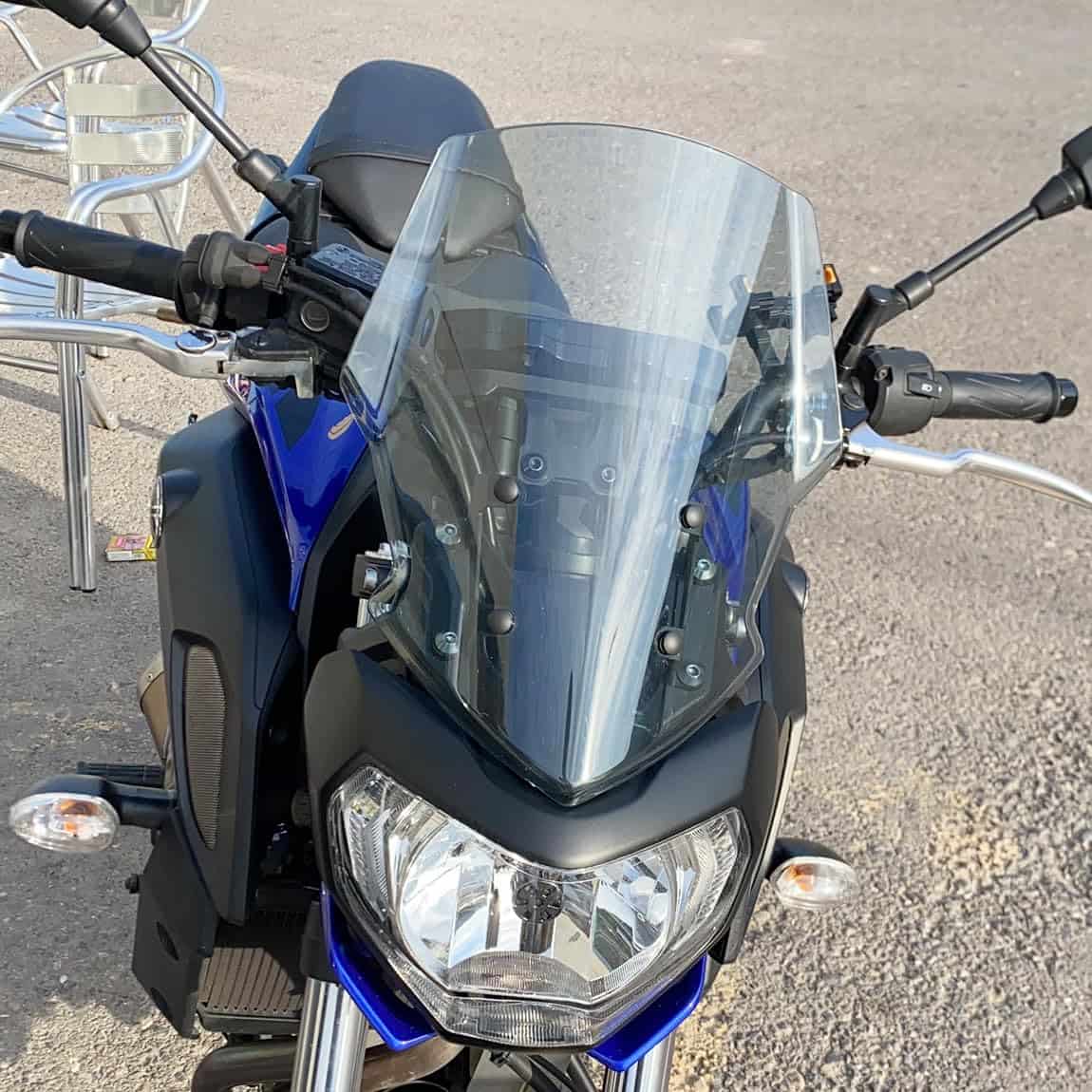 Deflector de Parabrisas de Motocicleta para Yamaha MT07