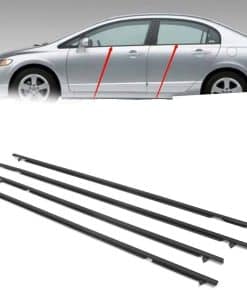 Nuevo Newsmarts 4pcs Weatherstrip Windows Seal Door Belt