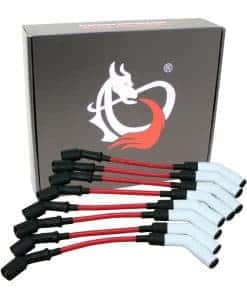 Juego de cables de bujía cerámicos de alto rendimiento