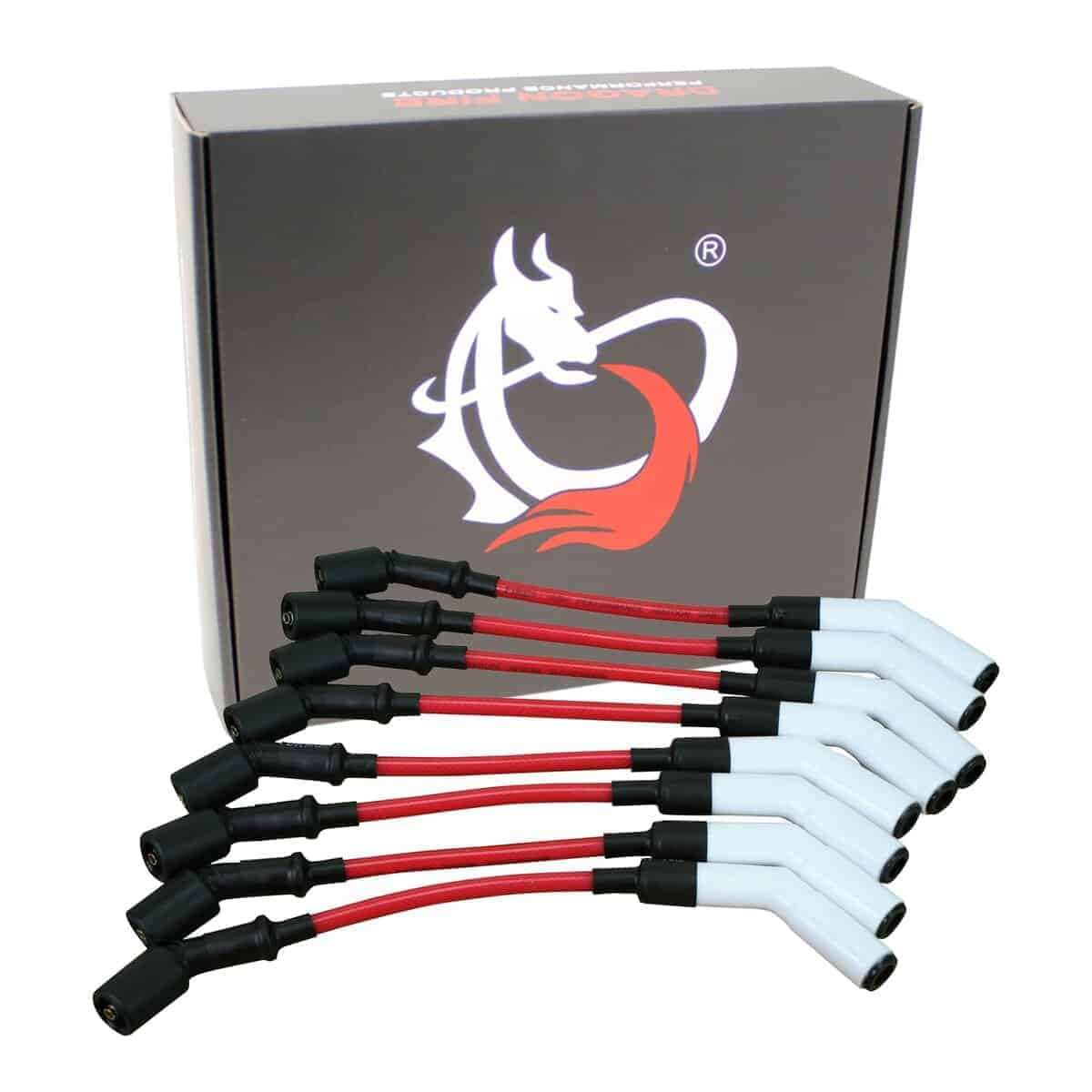 Juego de cables de bujía cerámicos de alto rendimiento