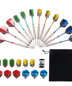 Juego de 12 Dardos de Punta de Acero de 24 gramos de GSE