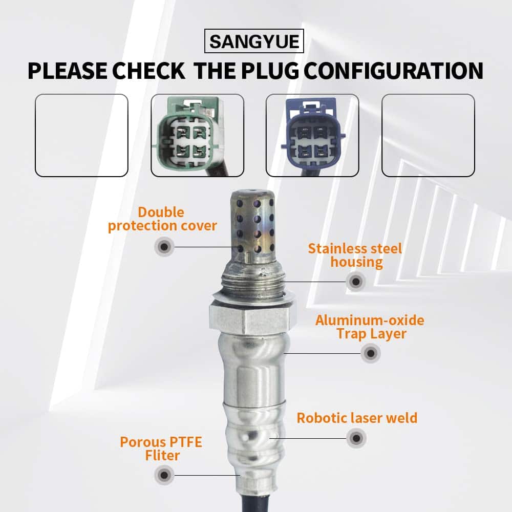 2 Sensor de Oxígeno para Nissan Xterra Frontier Pathfinder - Imagen 4