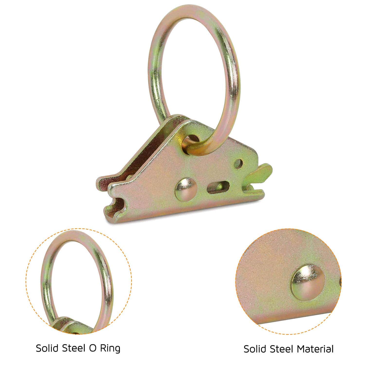 Accesorios de amarre E Track de Trekassy, Anillas en O de - Imagen 4