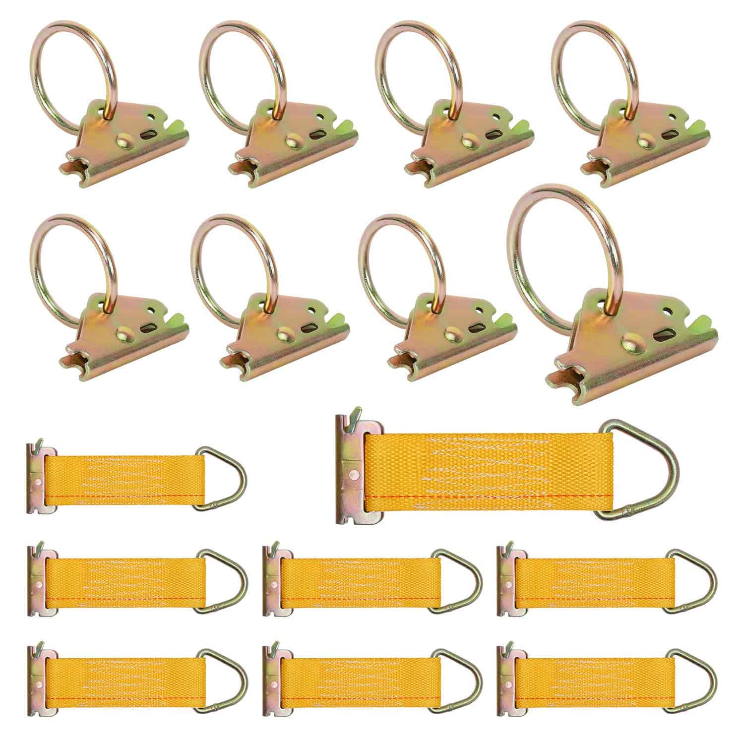 Accesorios de amarre E Track de Trekassy, Anillas en O de