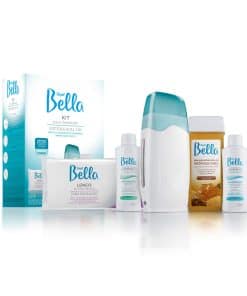 DEPIL BELLA Kit de Cera para la Depilación, Roll-On Todo en