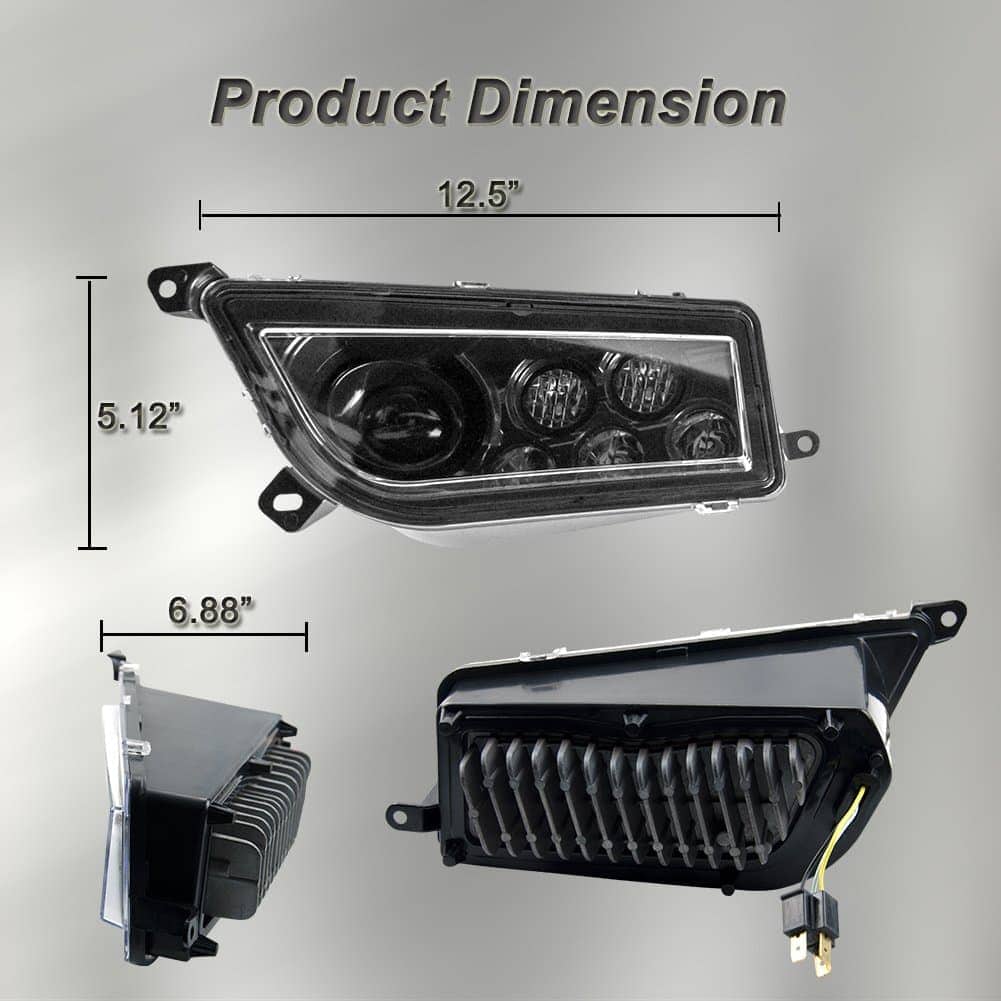 Faros LED BUNKER INDUST Lente Transparente de Repuesto - Imagen 5