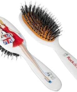 Cepillo de pelo con cerdas de jabalí natural mixta Rock &