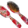 Cepillo para el Cabello de Cerdas Naturales -Flamencos