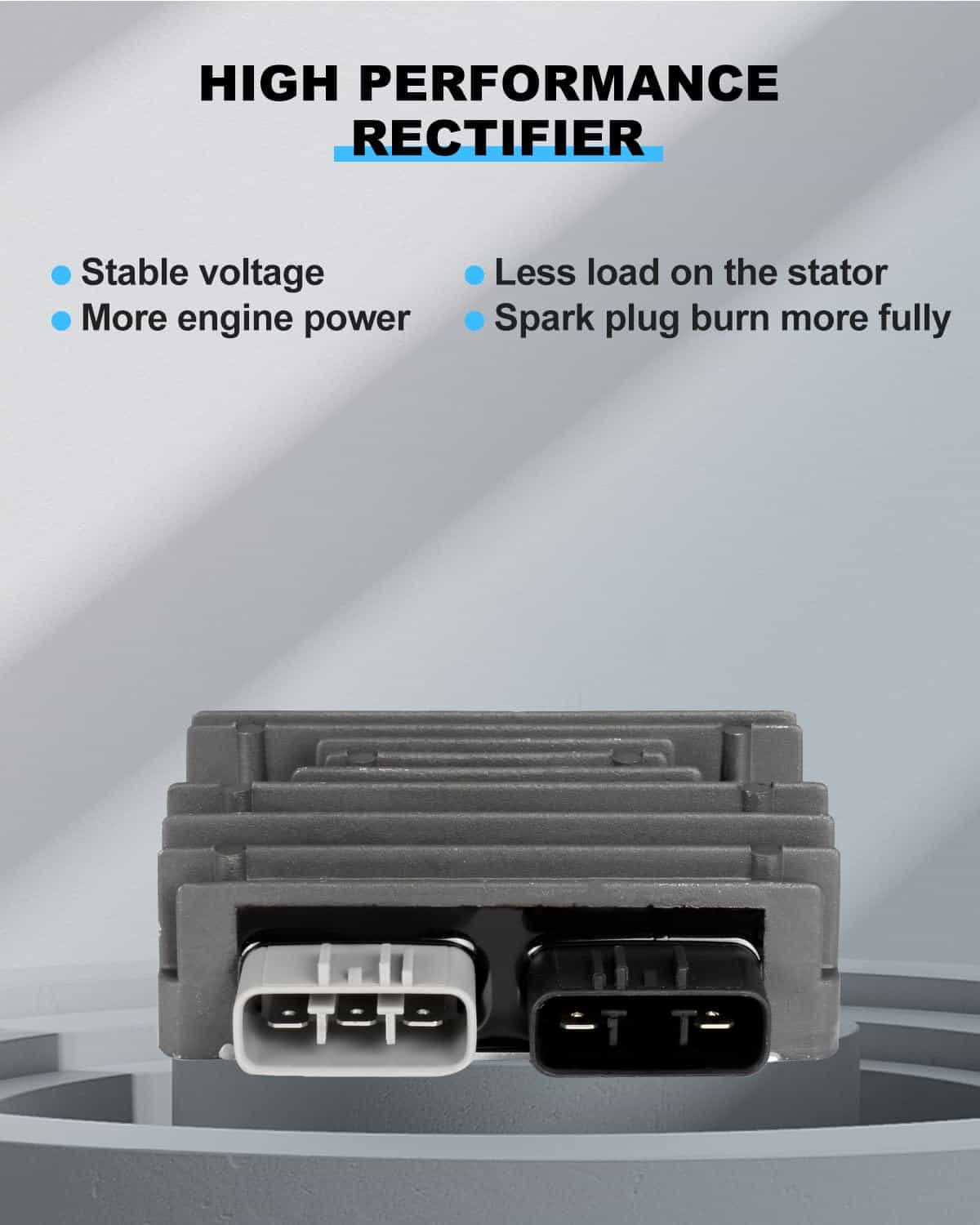 Regulador Rectificador ECCPP para Honda Big Red 700 - Imagen 5