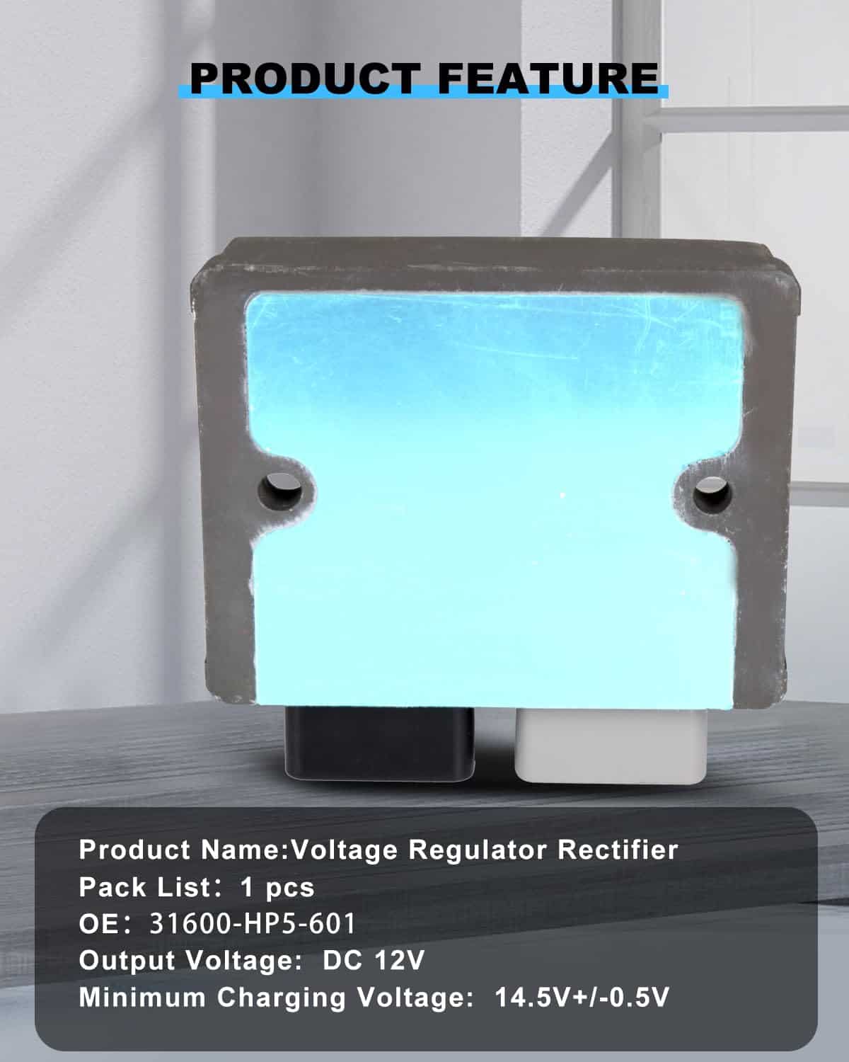 Regulador Rectificador ECCPP para Honda Big Red 700 - Imagen 4