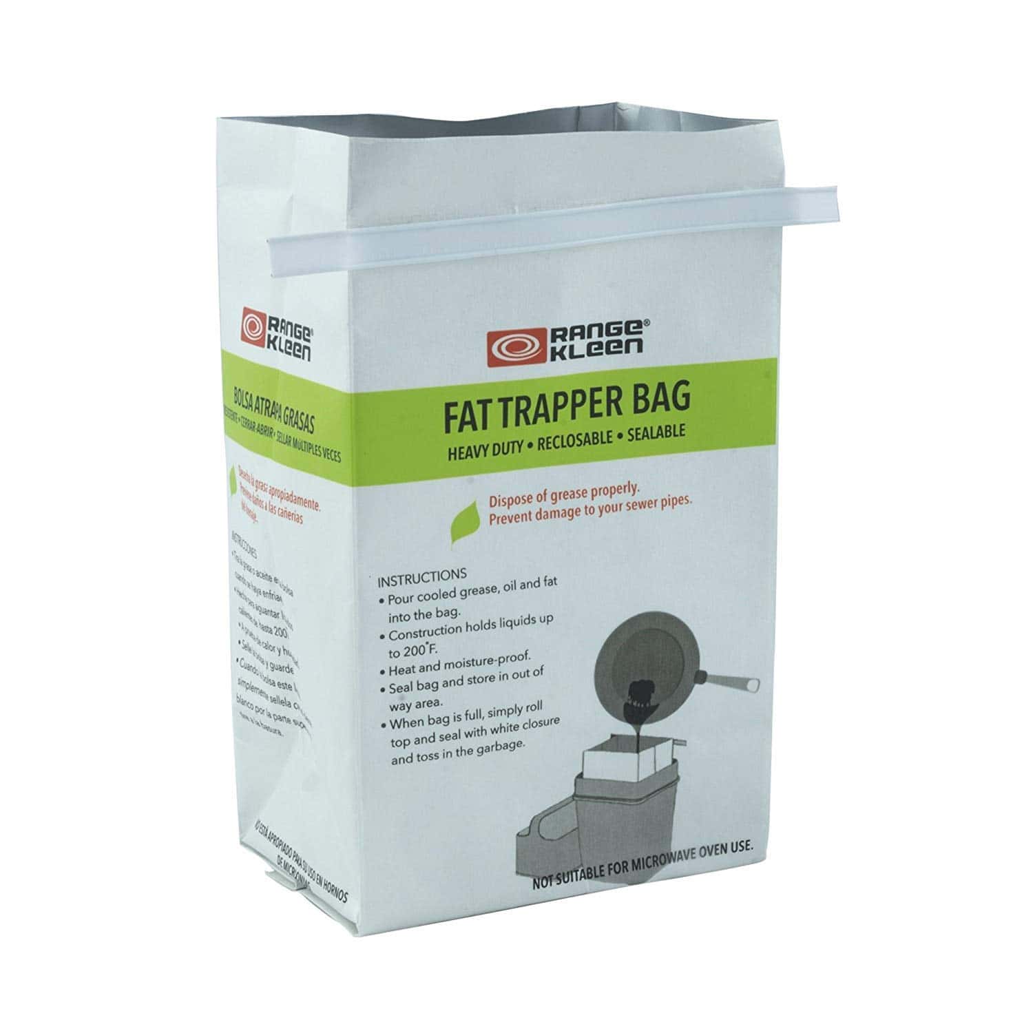 Bolsas de Recambio para Trampa de Grasa Range Kleen paquete - Imagen 5