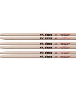 Paquete de 3 baquetas de madera con punta de Vic Firth SD1