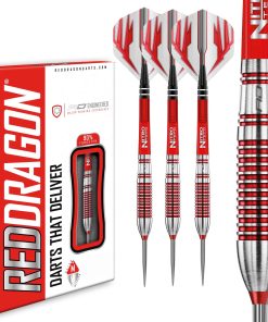 Set de Dardos de Tungsteno RED DRAGON Reflex 24g con Vuelos