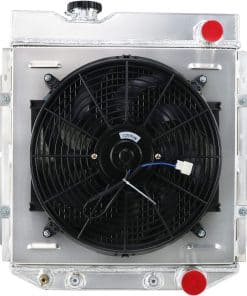 Radiator de 4 Filas de Aluminio + Revestimiento +