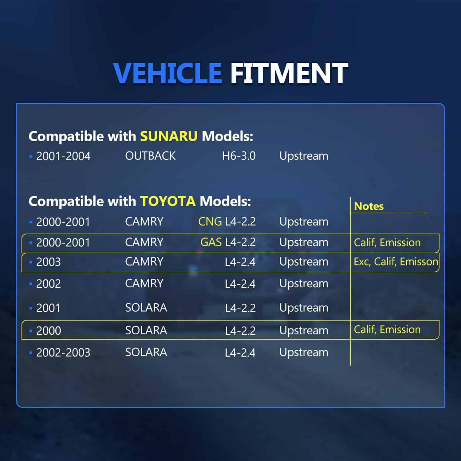 Sensor de oxígeno Maxfavor 234-9010 213-2841 para Toyota - Imagen 3