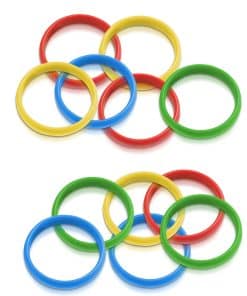 Aro de Juego de Anillos de Carnaval Gamie - Set de 12 -