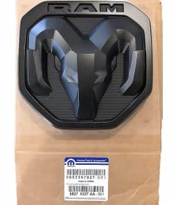 Emblema Grande para Portón Trasero Dodge RAM 1500 DT Negro