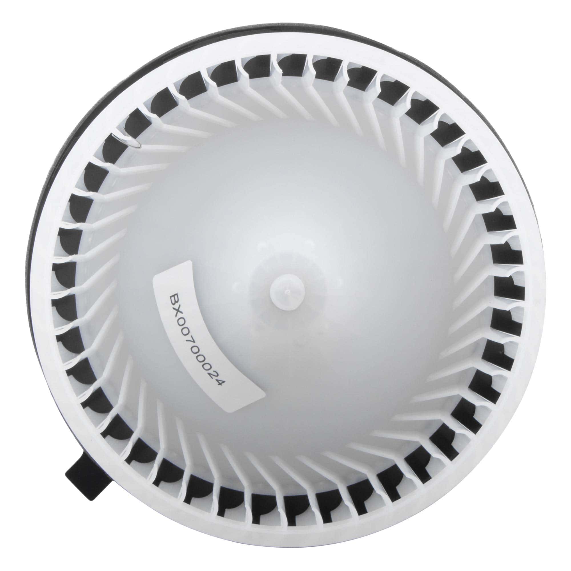 Motor soplador de calentador con jaula de ventilador para