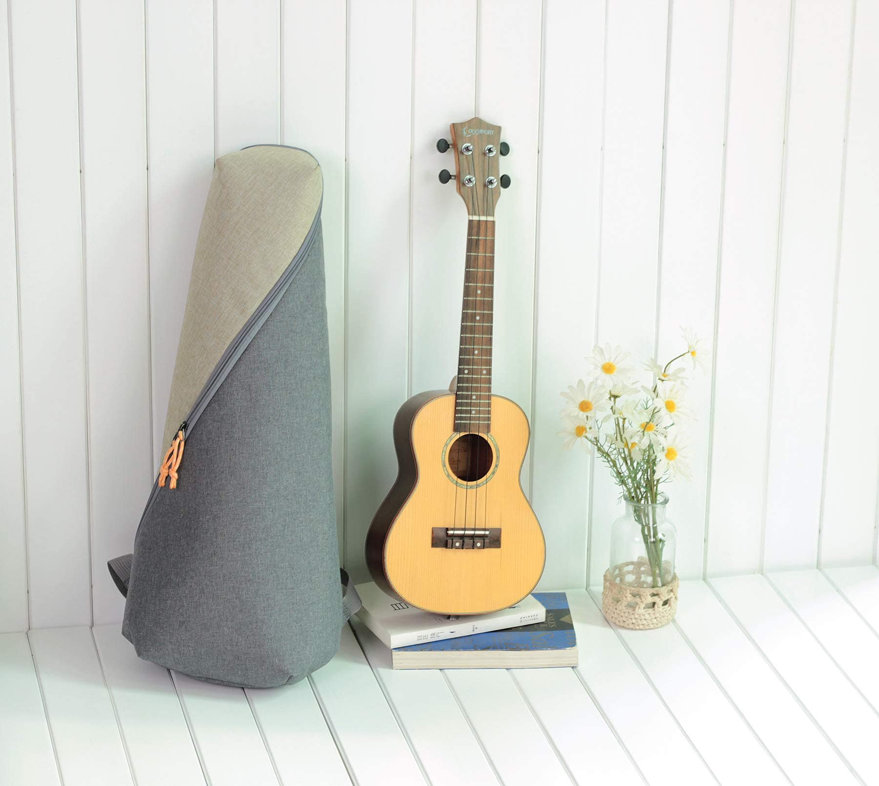 Estuche Bolsa para Ukulele Tenor 26'' Glenmi Two-tone, - Imagen 3