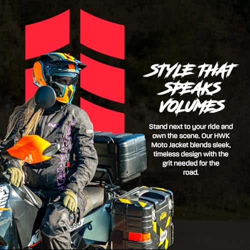 Chamarra de Moto HWK Adventure/Touring para Mujer, Chaqueta - Imagen 5