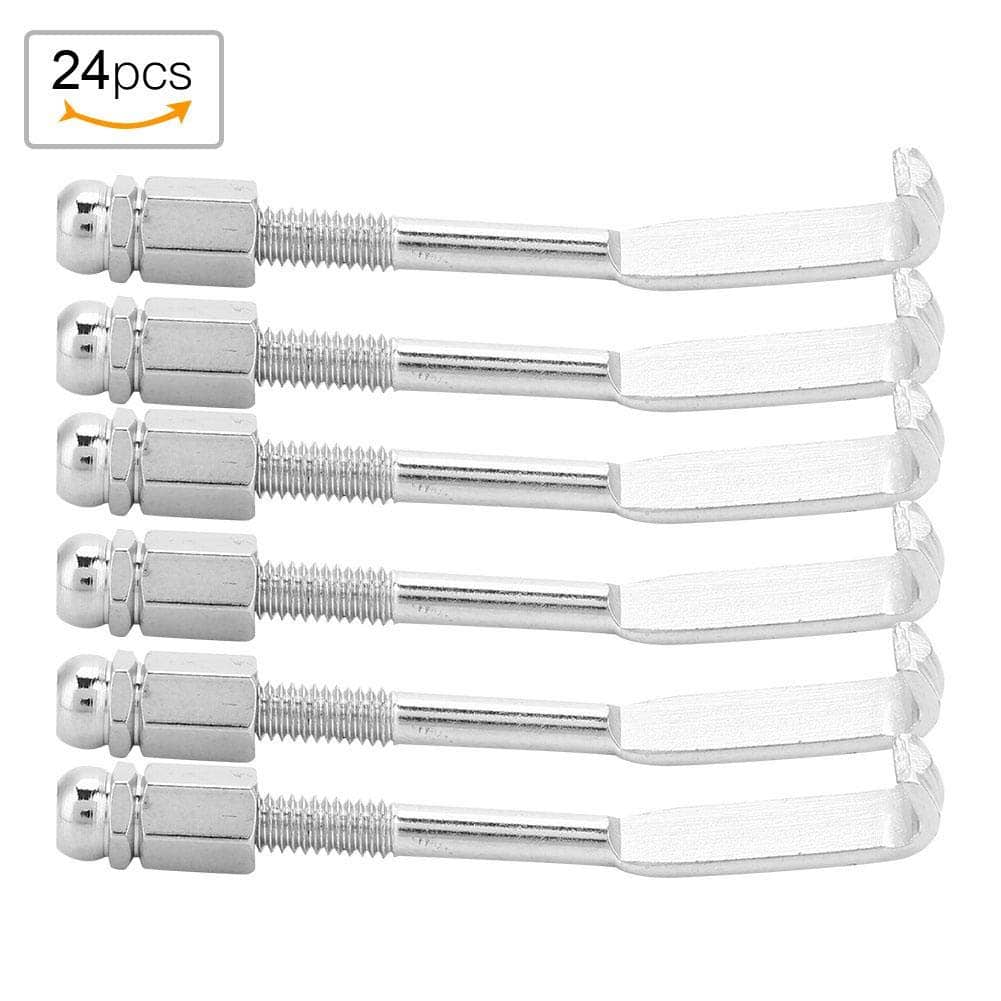 24 Pcs Ganchos para Banjo, Ganchos Ajustables de 5.4-6.4cm - Imagen 9