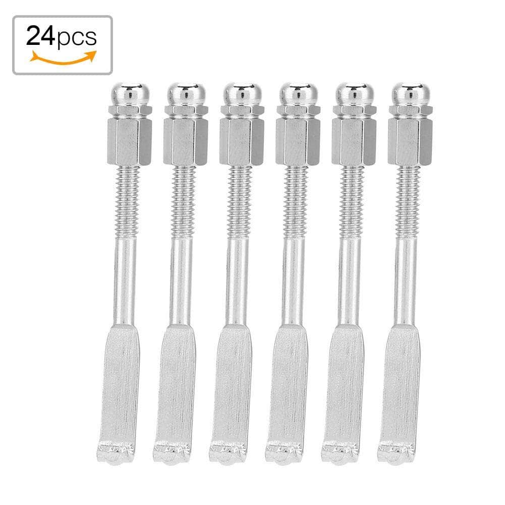 24 Pcs Ganchos para Banjo, Ganchos Ajustables de 5.4-6.4cm