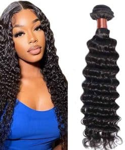 Angie Queen Brazilian Virgin Hair Deep Wave One Bundle 100%