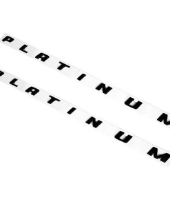 2pcs Emblema de Platino, 29 pulgadas 3D Emblema de Lado de