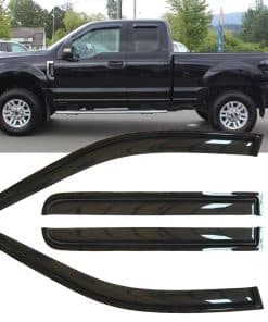 4pcs Visera Protectora de Ventana Lateral Estilo Original