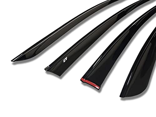 Deflectores de Lluvia para Ventanas de Coche - Viseras de - Imagen 9