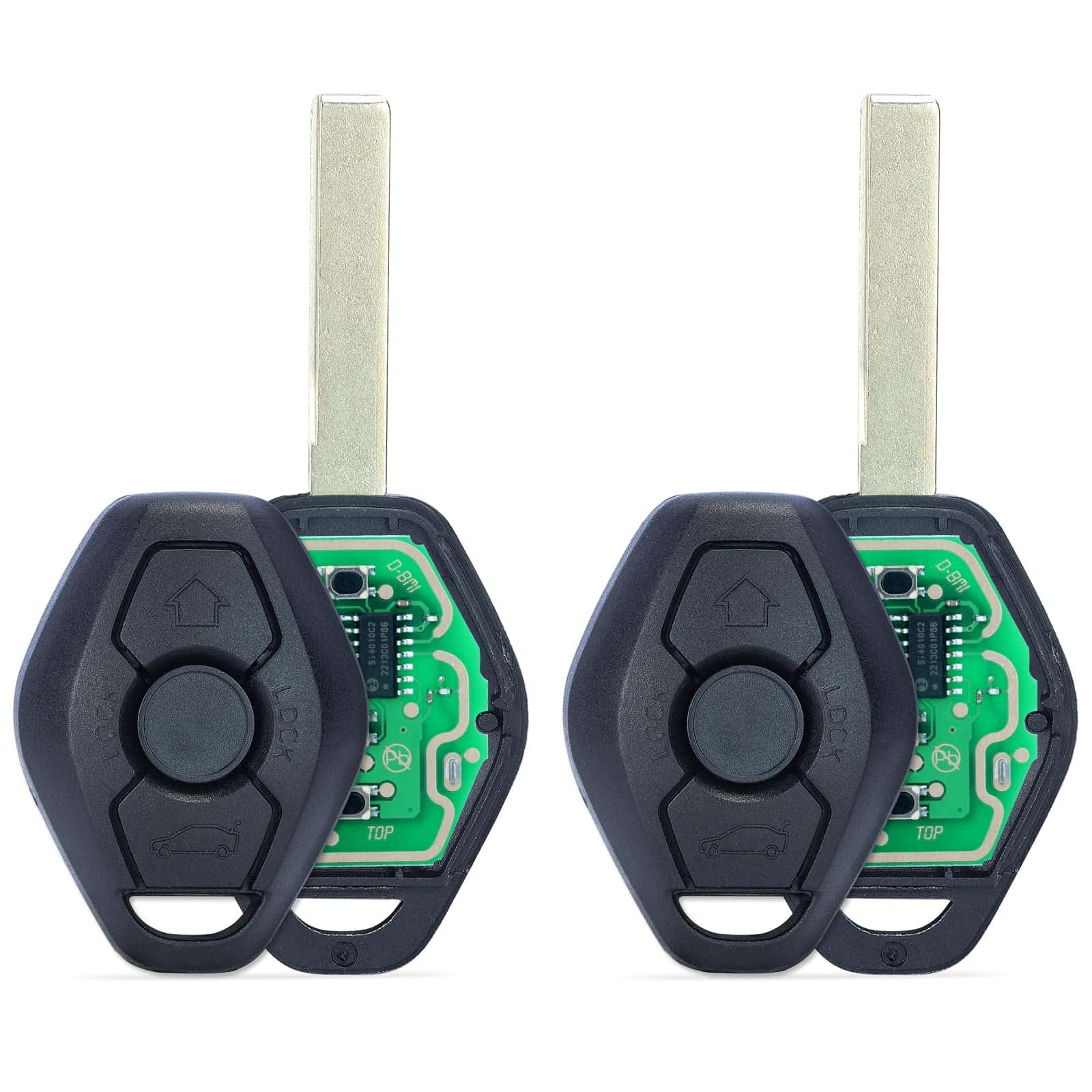 Llave de Coche Remoto para BMW 315/433MHz Chip ID44