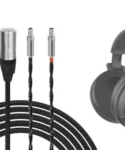 Cable de audio Geekria Apollo 6N OCC Upgrade compatible con
