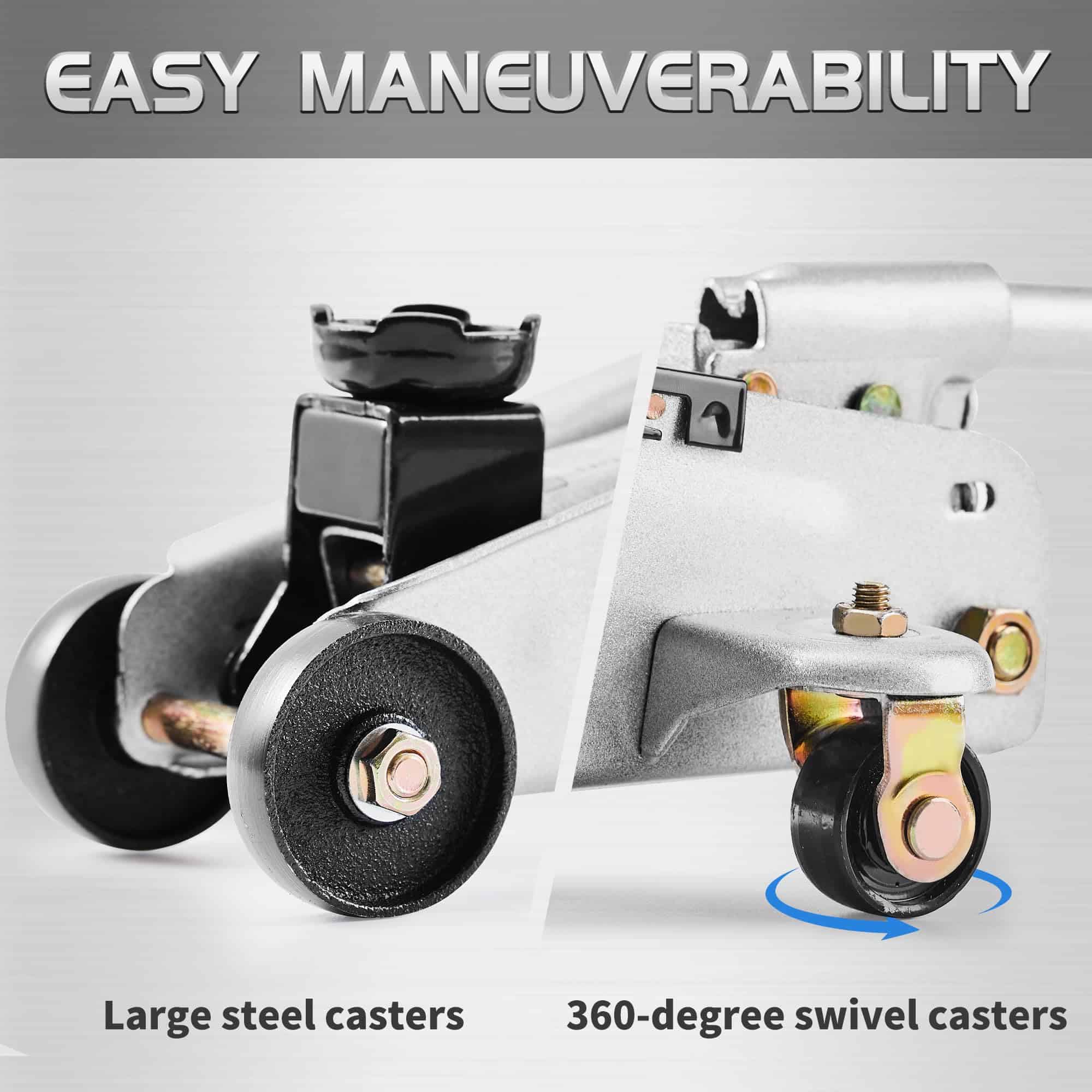 Gato hidráulico TONDA de 2 toneladas (3,800 libras) para - Imagen 8