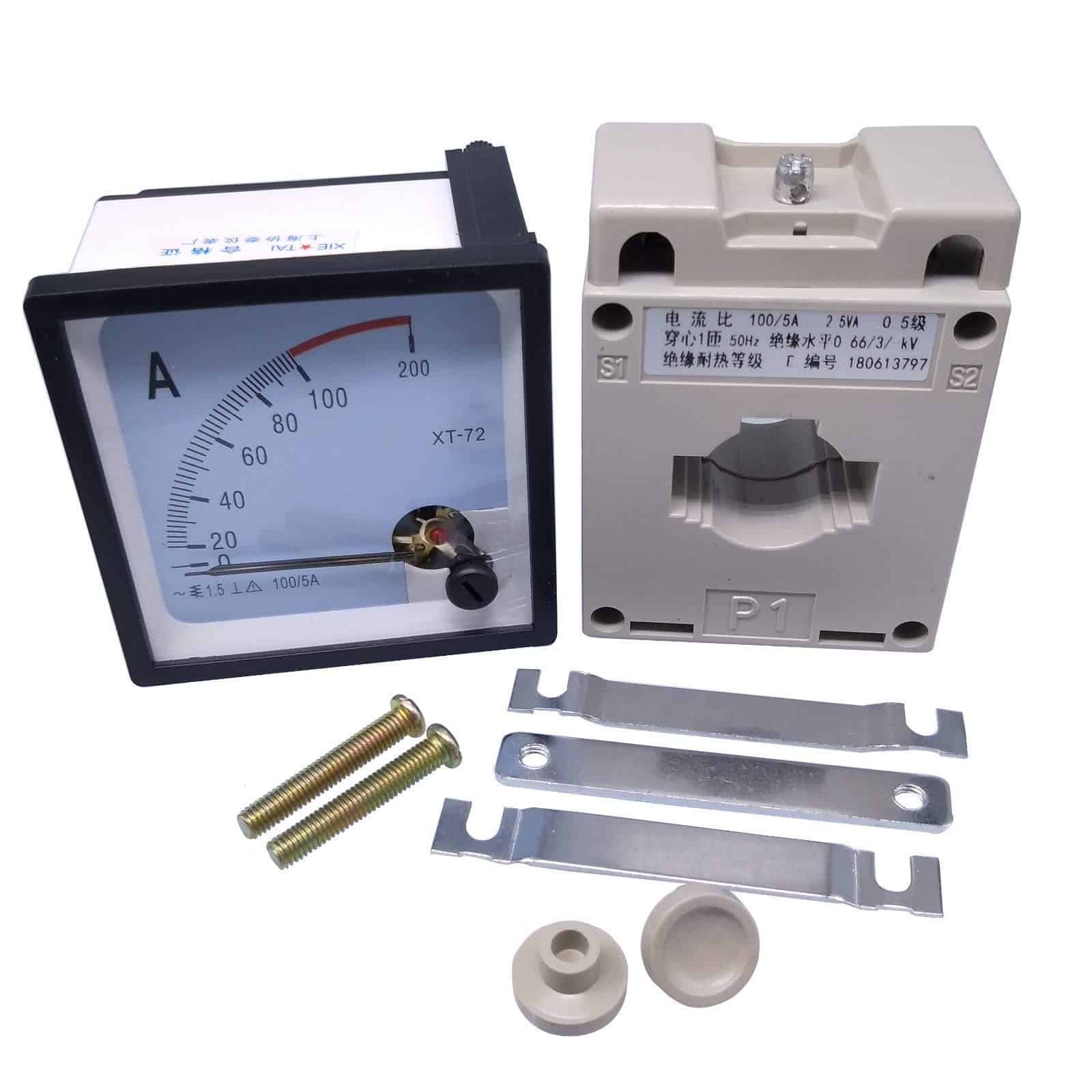 Medidor de corriente analógico de AC 0 - Imagen 3